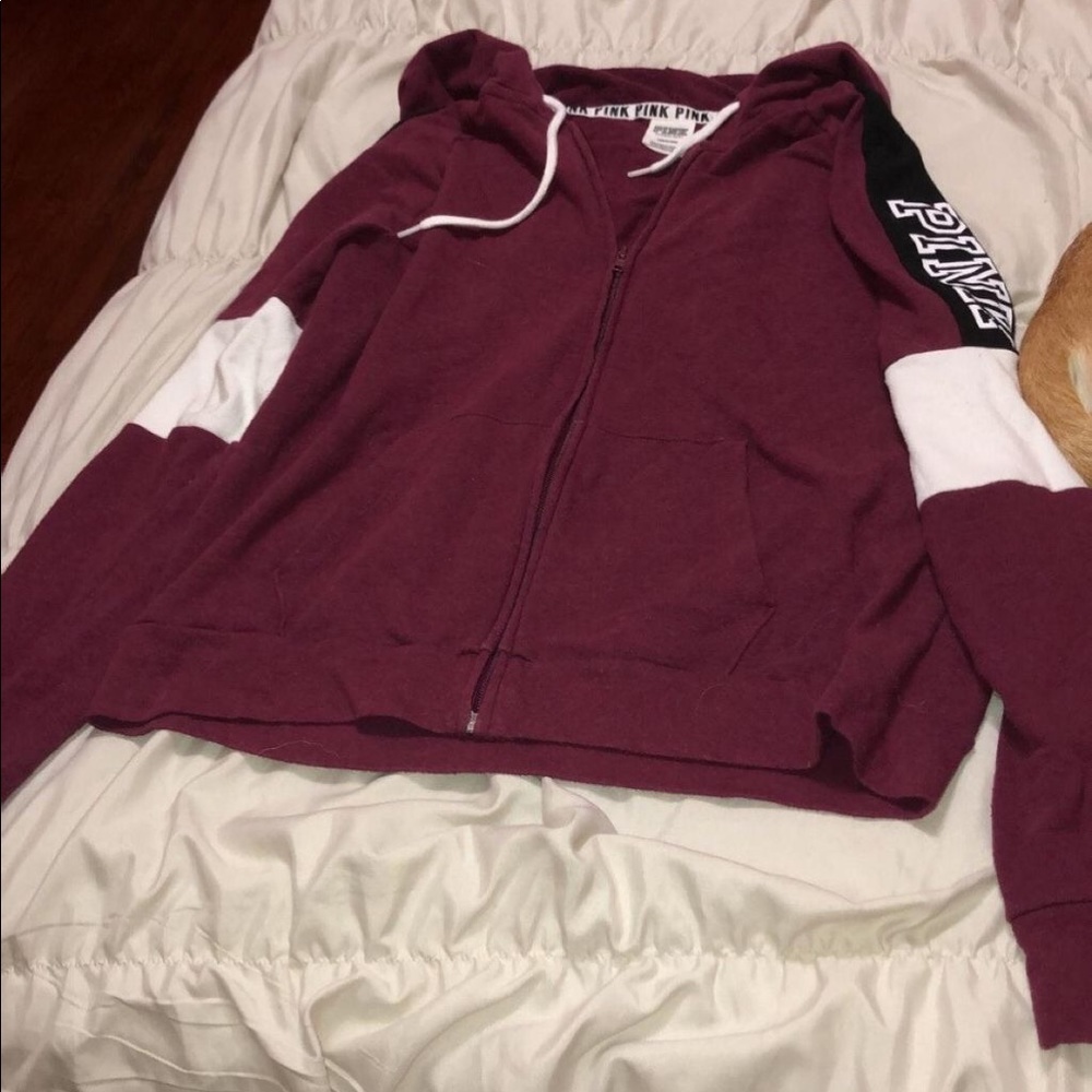 Pink Victoria Secret Zip Up